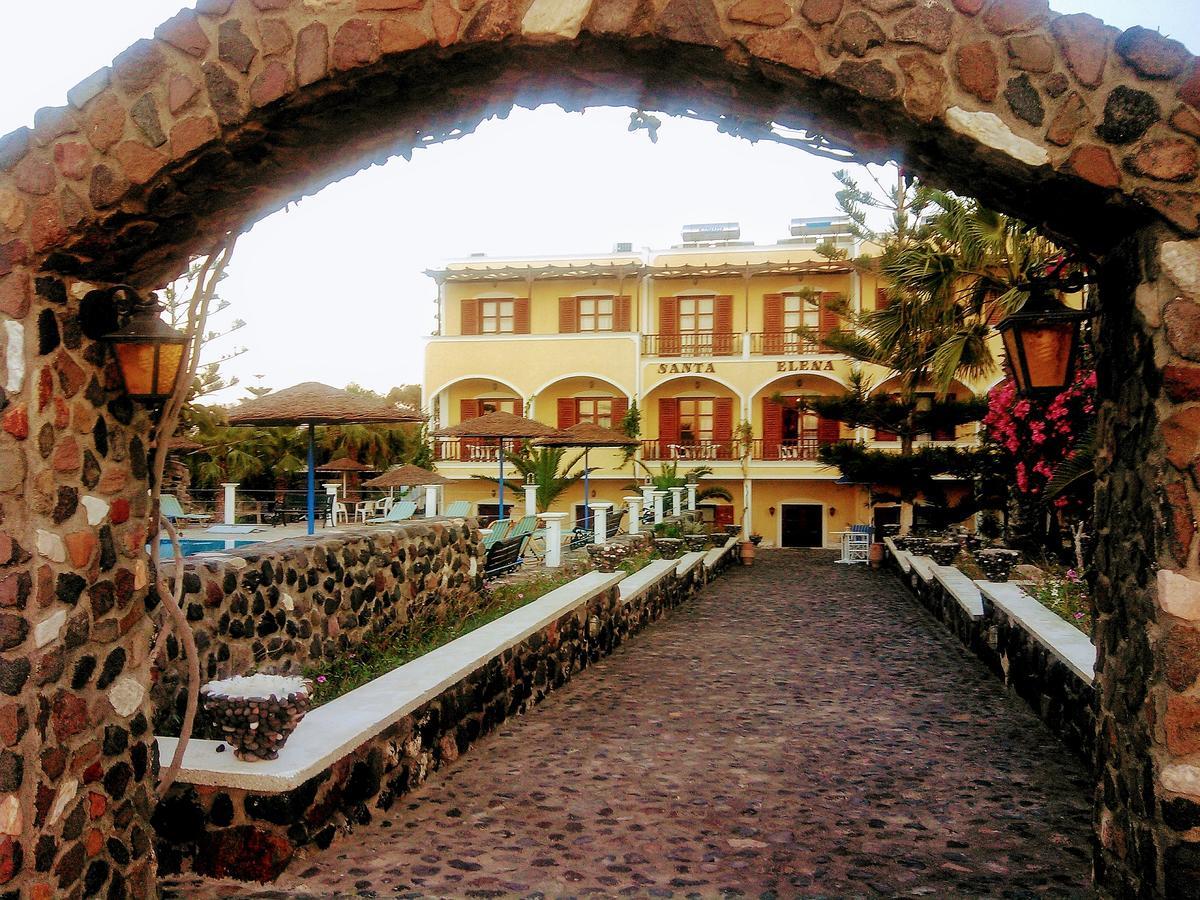 Santa Elena Hotel Kamári Buitenkant foto
